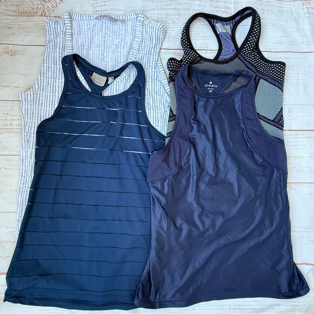 Athleta‎ Lot of 4 Tank Tops | Size XS